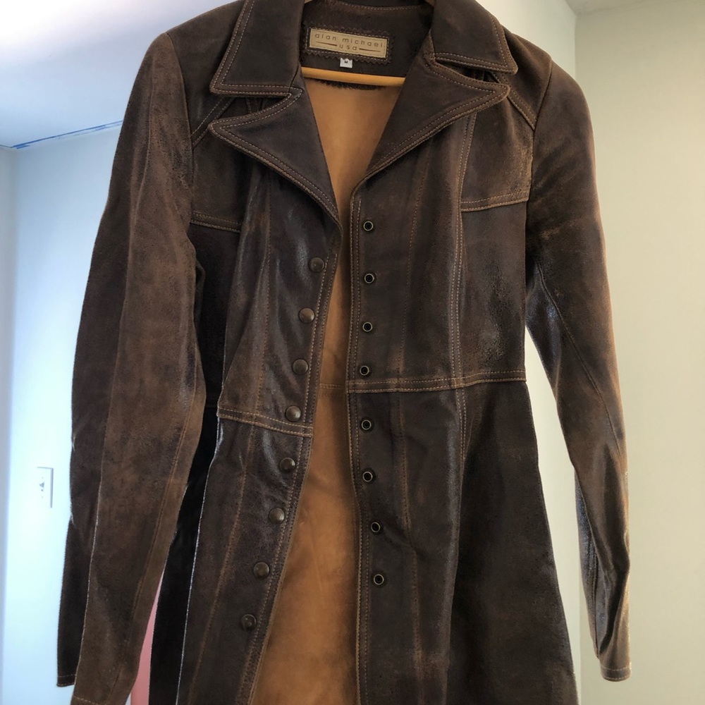 Alan Michael USA Leather Jacket